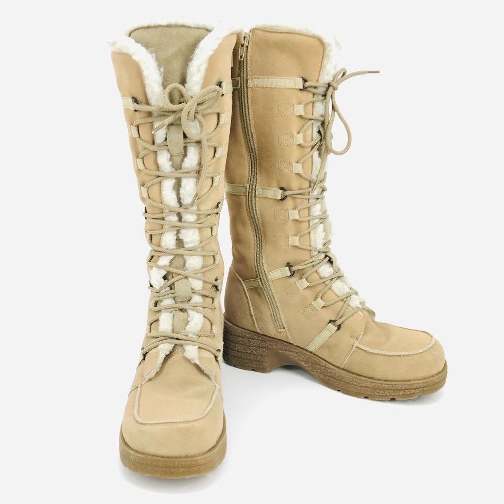 Women's Tan Winter Boots